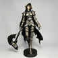 Overlord Armor Ver Figure 24cm Long Hair Demon Horns Battle Axe Statue Anime Model Heavy Metal Texture Armor Knight Figure