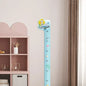 Cute Cartoon Height Sticker Unicorn Dinosaur Giraffe Wall Height Measuring Ruler Stickers For Kids Room Kindergarten Decor