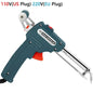60W DIY electric soldering iron tin gun portable soldering gun maintenance power tool automatic tin feeding US/Eu Plug