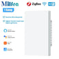 Milfra Smart Switch Zigbee WIFI Light Switch 1/2/3/4/6 Gang Voice Control Work With Alexa Google Home Tuya Control With Neutral