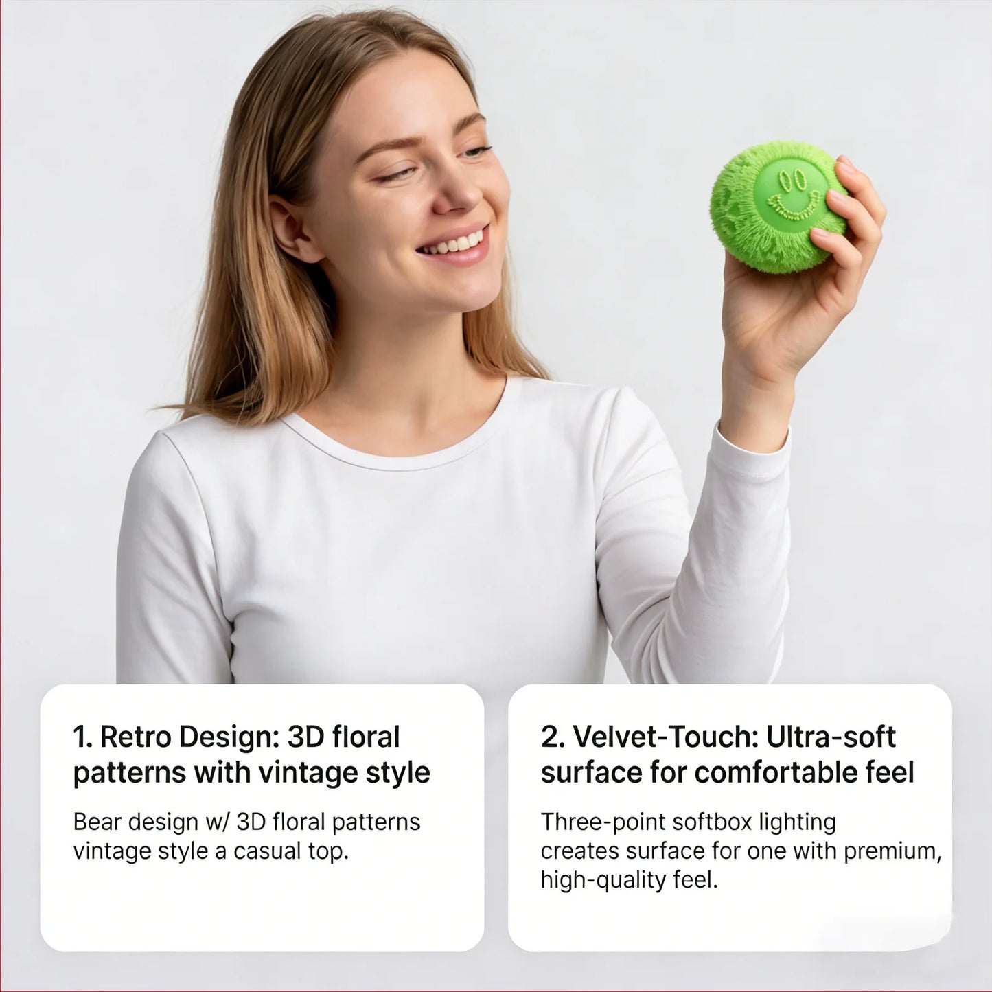 Fuzz Ball Blind Box Series Desktop Ornament Stress Relief Toys Suitable For People Under Pressure Fun Soft Stress Ball*-.