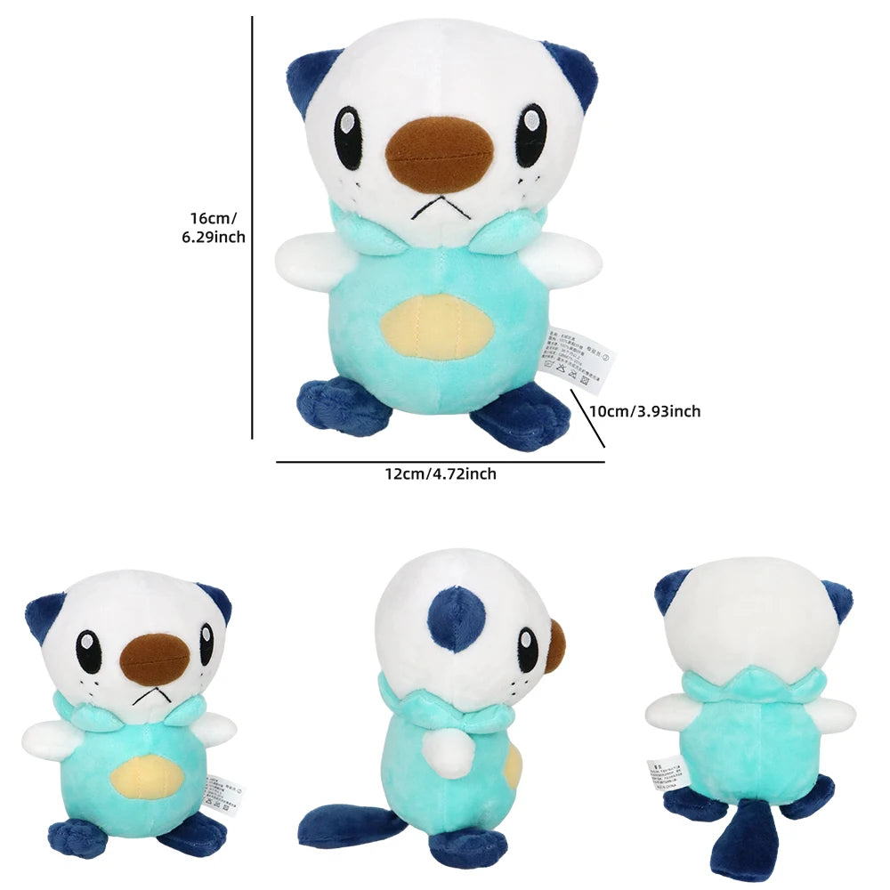 New Pokemon Pikachu Plush Toy Sprigatito Fuecoco Groudo Meowscarada Floragato Cinderace Keldeo Exegguto Shinx Stuff Peluche Doll