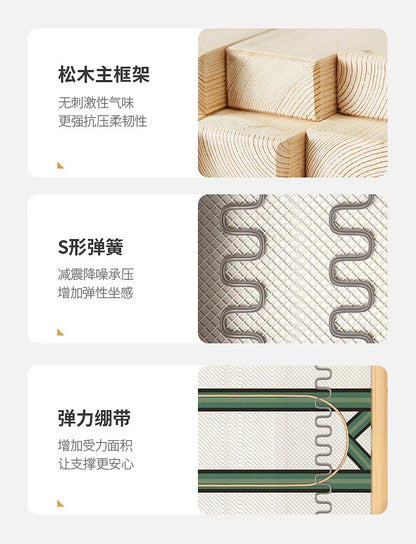 Office Sofa Business Reception Room Meeting Three Single Small Simple Modern Office Sofa Coffee Table Combination