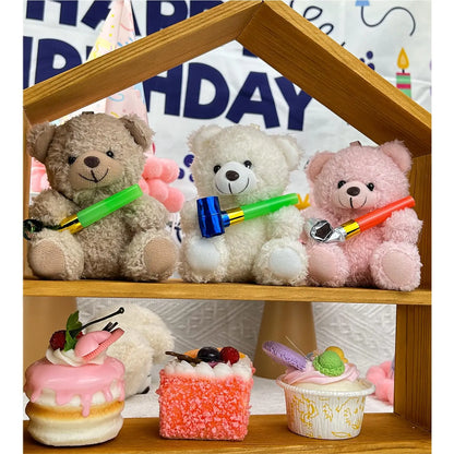 Mini Teddy Bear Bulk,Small Stuffed Animal Toy, Soft Plush Mini Teddy Bears for Baby Shower Graduation Wedding Birthday Party