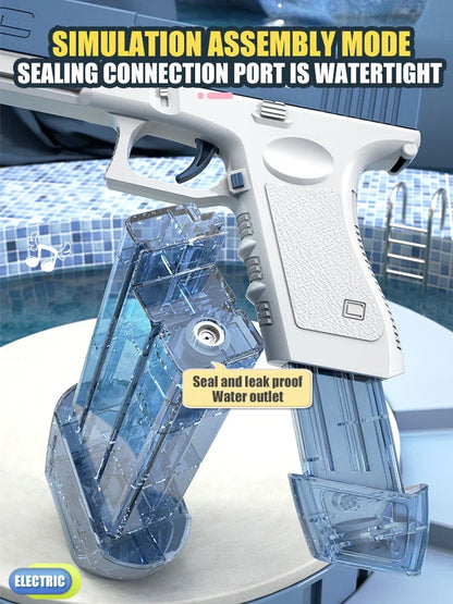 Electric Water Spray Toy Bursts Children High-pressure Strong Charging Energy Bared Water Automatic Water Spray Summer Tos