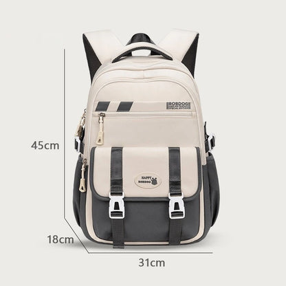 New School Bag with High Appearance Level Junior High School Backpack Large Capacity Primary School Backpack Ins Wind