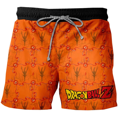 2026 Japanese Cartoon Dragon Ball Z Children's Boys Shorts Beach Pants Summer Cartoon Cute Boys Beach Pants Lightweight Shorts