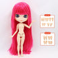 ICY DBS Blyth Doll Joint Body 30CM BJD Toy White Shiny Face and frosted Face with Extra Hands AB and Panel 1/6 DIY Fashion Doll
