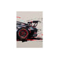 Fashionable Popular Super Sports Car GT3 RS Graffiti Wall Art, HD Canvas Print Poster, Home, Living Room, Room Decoration