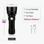 Tactical Torch High Power XHP70 LED Flashlight USB Rechargeable Lantern Waterproof Lamp Ultra Bright Lantern For Camping Outdoor