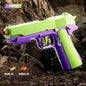 Colt 1911 Shell Soft-Bullet Gun Can Be Fired Toy Gun Fully Automatic Pistol Shooting Games for Boys Kids Christmas Gift