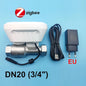 Zigbee Or WiFi Tuya Smart Water Valve Water Meter Water Flow Rate Consumption Temperature Display Smart Life Control Irrigation