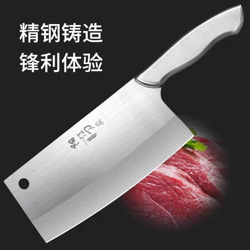 Professional Kitchen knife Stainless steel Slicing knife Heavy-duty Bone Chopping knife Durable tool for home and commercial use