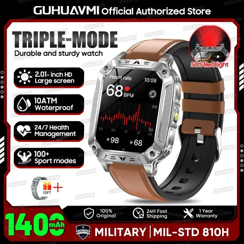 2026New GPS Smart Watch AMOLED 1400Mah Waterproof Fitness tracking Bluetooth Call Professional Sports Smartwatch For Men Women