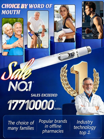An advanced cold laser therapy pen, ᴛʜᴇ ᴘᴇʀғᴇᴄᴛ ᴄʜᴏɪᴄᴇ for daily joint care, suitable for everyone.