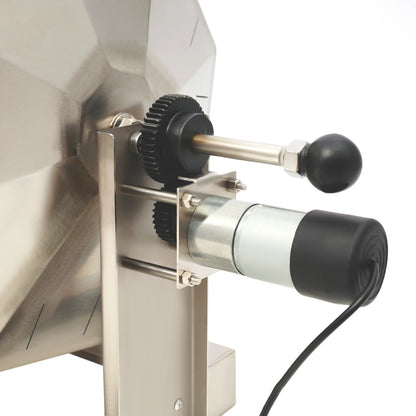 3.83gal Electric Coffee Bean Roaster with Speed Controller Gas Direct Fire Coffee Roaster Machine Stainless Steel Peanut Roaster