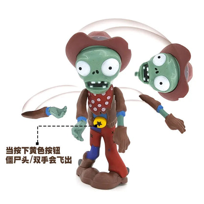 New Large Plants vs Zombies Figures Dr. Zomboss Peashooter Gargantuar Potato Mine Chomper Conehead For Kids Chrismas Toy Gifts