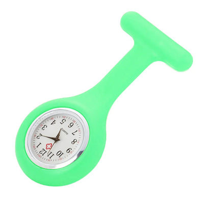 Pocket Watch Women's Digital Display Dial Clip-On Analog Clock Fob Nurse Brooch Pin Hang Pocket Electric Watch Fashion Watches