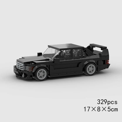 City Speed Racing Car Model Building Blocks DIY Bricks MOC Toy Classic Rally Sports Super Racer Vehicle Christmas gift technique