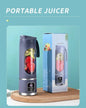 2026 NEWPortable Fruit Juicer 450ml Capacity 3 Gears USB Rechargeable Blender Ice Crusher for Shakes and Smoothies Juicer Cup