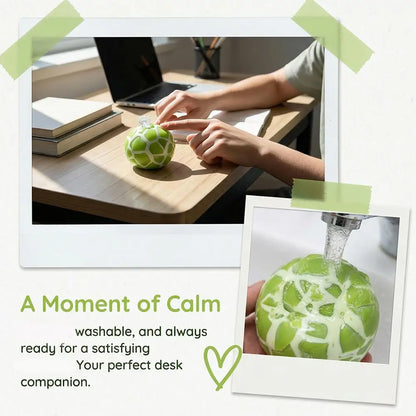 1pc High-end Matcha Mint Chocolate Handmade Ball Anti Stress Sensory Fidget Toy Cracking Wax Ball Soft Decompression Toys Gift