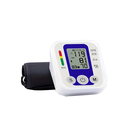 Digital Blood Pressure Monitor BP Automatic Tensiometer Upper Arm Cuff Home Medical Sphygmomanometer with Memory