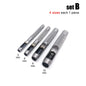 4/6/10pcs Mix Size Round Hole Punch Hollow Cutter Set Lot for Gasket Rubber Leather Craft Belt Bag Clothing High Hardness Steel