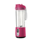 New 180W Portable Juicer Dual-use Juice Cup USB 4000mAh Battery Outdoor Fresh Fruit Blender 4 Blade Smoothie Juices Cup Blender