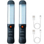 LED Handheld Flashlight Work Light USB Rechargeable Strong Light Lantern Torch Work Lamp with Magnet Hook Workshop Repair Lights