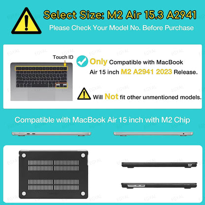 Laptop Case for Macbook Air 13 Case 2026 Neo A18 Pro 16 M3 Funda M1 Pro 13 M5 Air 13.6 15 for Macbook Pro 14 case M5 M4 2025 M2