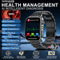 GUHUAVMI New Laser Therapy ECG+PPG Smart Watch Health Monitor Blood Lipids Uric Acid Heart Rate Tracking Monitoring Smartwatches