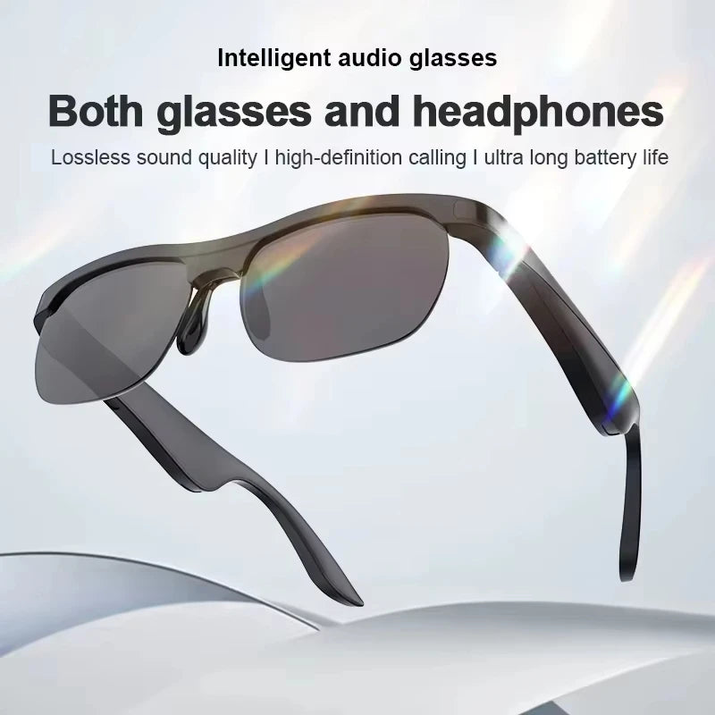 Lenovo 8K 2400MP Men Women Smart AI Glasses Hands-Free Calling AI Chat AI Translation Logging Music Playback Smart Sunglasses
