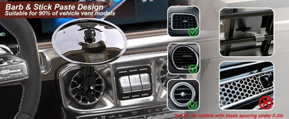 Universal Mini Drums Colliding With Cymbals Vent Decoration For Car Rugged Automotive Interior Accessories Crash Proof Design