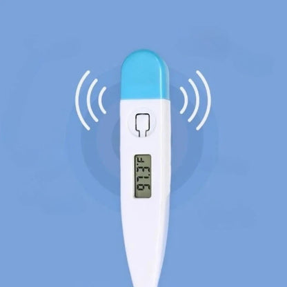 Portable Electronic Thermometer (1PC) - Precise Home Thermometer for Fever Monitoring & Health Care (Axillary/Oral/Forehead)