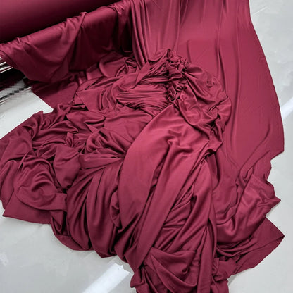 Stretch Knit Jersey Fabric Good Draping Cloth for Wedding Decor, Party Backdrops, Curtains,Photography Background Wide 170cm