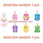Original Fuggler Care-Bears Series Cute Ugly Teeth Monster Trendy Toys Plush Pendant Funny Trendy Dolls Keychain Gifts Bagged