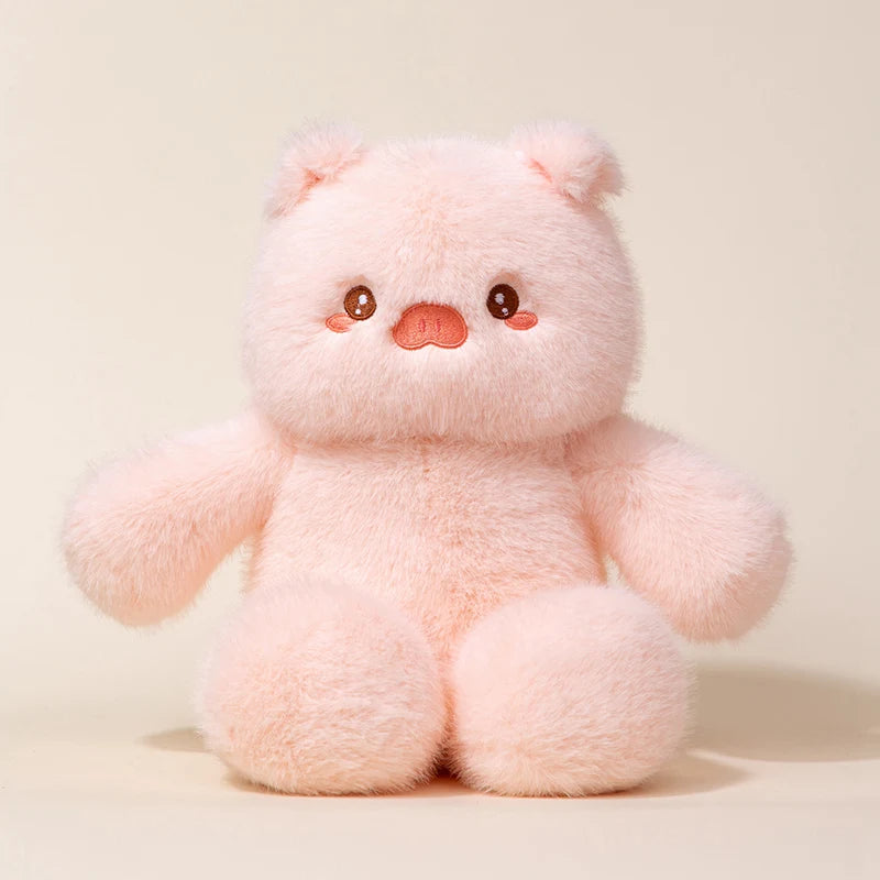 Creative Run Fast Series Plush Toys Cartoon Stuffed Animal Soft Cute West Highland calf Babys Appease Doll Pendat for Kid Gifts