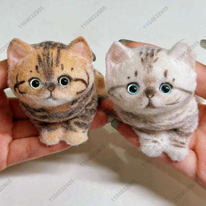 Kitty Taba Squishy Soft Cat Fidget Toy ASMR Cute Animal Squeeze Toy Anti Stress Funny Toys For Children Christmas Party Gift