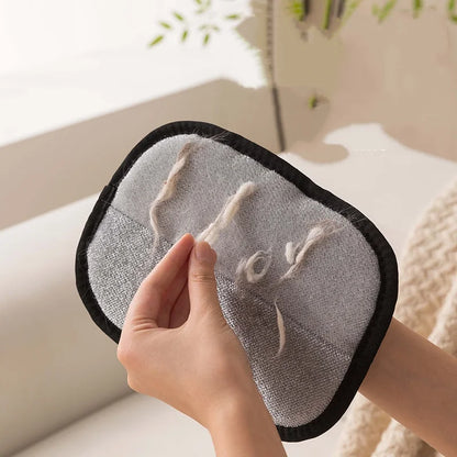 Reusable Pet Hair Removal Gloves Double Sided Beauty Gloves for Sofa Carpet Home Pet Fur Hair Removal Tool Pet Supplies