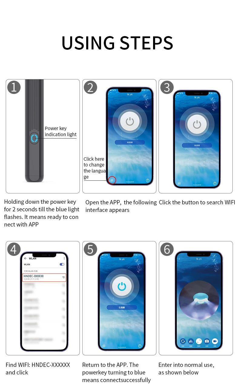 Smart Ear Wax Cleaner with Camera 3.5mm Earpick Otoscope Visual Ear Camera Health Care Ear Cleaner for iPhone, iPad, Android