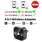 2026 4in1 New Upgrade Carplay Adapter Wireless Android Auto Mirror Link Smart MiNi AI Box USB Plug and Play Auto Connect WiFi