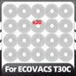 Compatible for ECOVACS T30C / T30C OMNI / T30C PRO OMNI Main Side Brush Filter Mop Pad Dust Bag Spare Parts Accessories