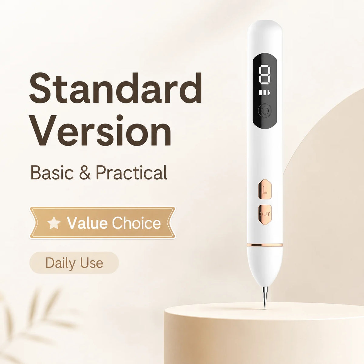 Skin Tag Wart Removal Pen,Adjustable Speed Portable Facial Body Mole Spot Eraser Skin For Home Beauty Device,Recently Hotselling