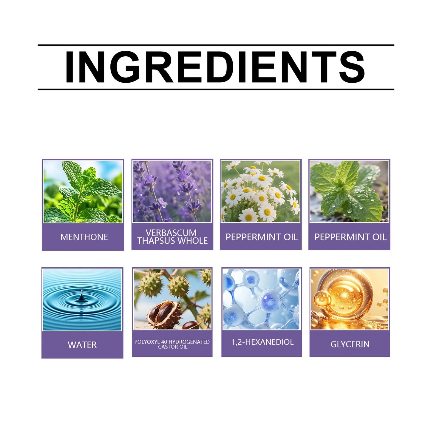 Lavender Chamomile Peppermint Nasal Inhaler Refreshing Breathing Support Sleep Aid Focus Boost Portable Daily Use