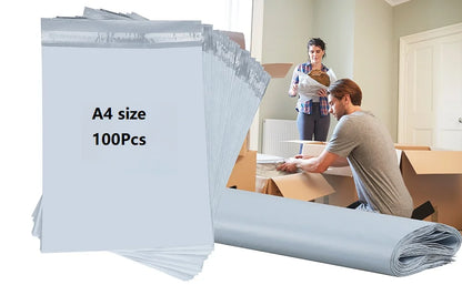 30/50/100pcs Self-Adhesive Sealing Express Logistics Mailing Waterproof & Dustproof Packaging Bag, Gift Packing & Shipping Bag