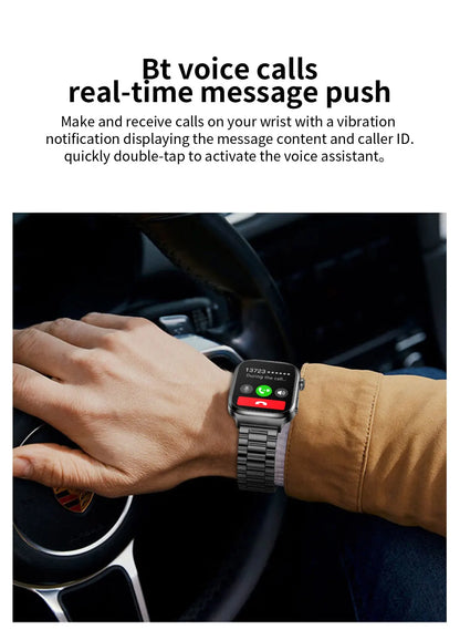 New Blood Lipids Uric Acid Blood pressure Smart Watch Men ECG+PPG Fitness Tracker Clock Heart Rate Bluetooth call Smart watches