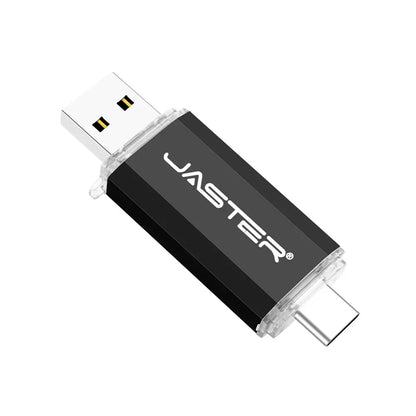 TYPE-C USB Flash Drive 128GB OTG Pen Drive 64GB Creative Business Gifts Memory Stick 32GB Golden Pink Pendrive Blue Red U Disk