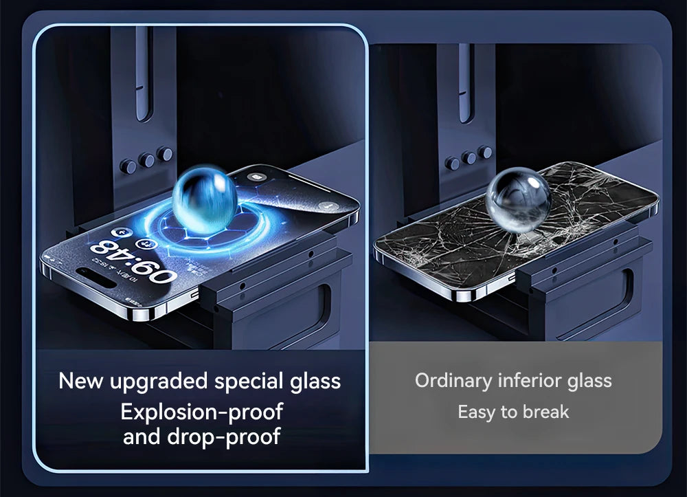Joyroom 1/2 sztuki Do iPhone'a 17 Pro Max Szkło Antyszpiegowskie Ochronne Szkło Prywatyzujące Do iPhone'a 17 Pro 17 Air Szkło Hartowane