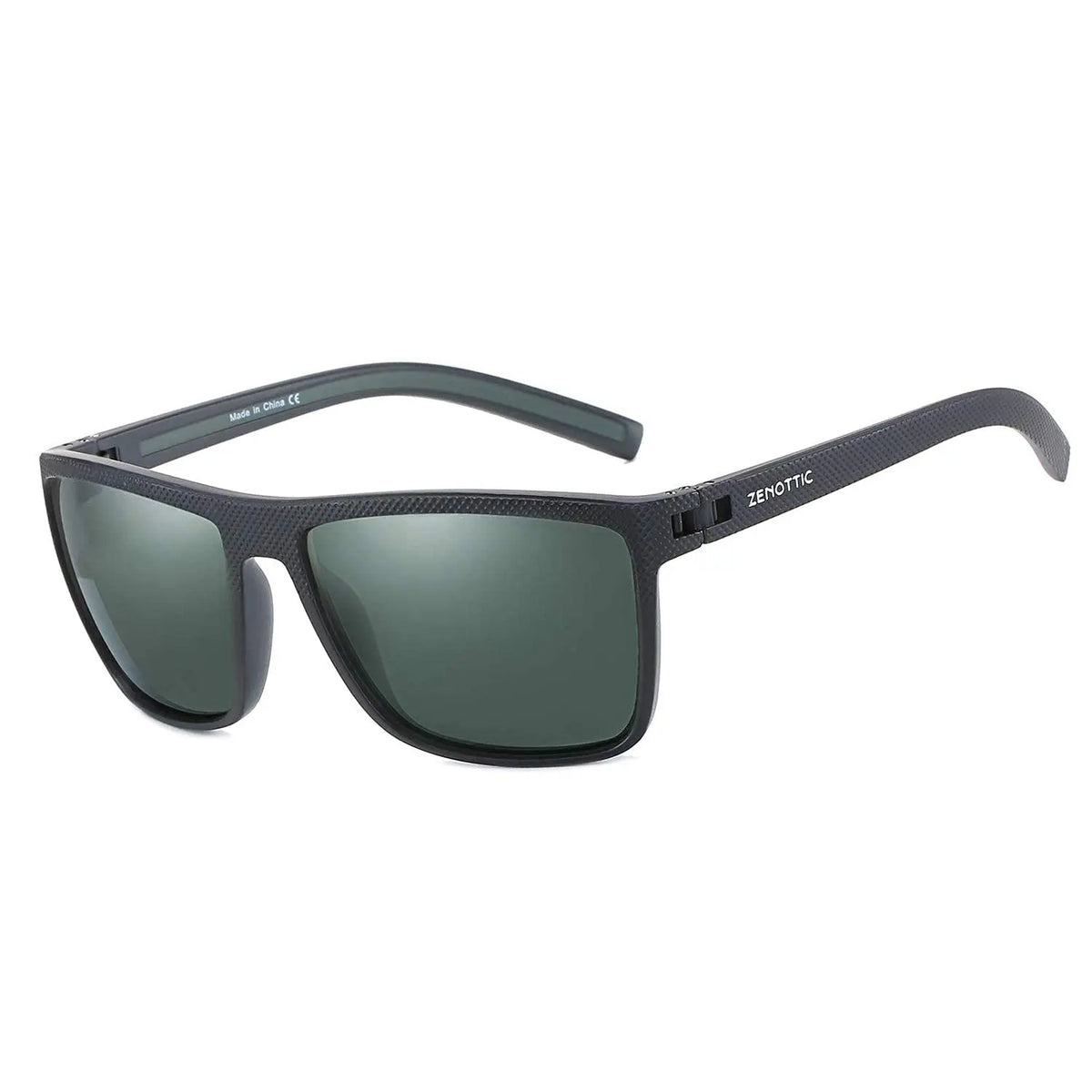 ZENOTTIC Fashion Polarized Sunglasses Shade for Women Men Lightweight TR90 Frame UV400 Protection Square Sun Glasses