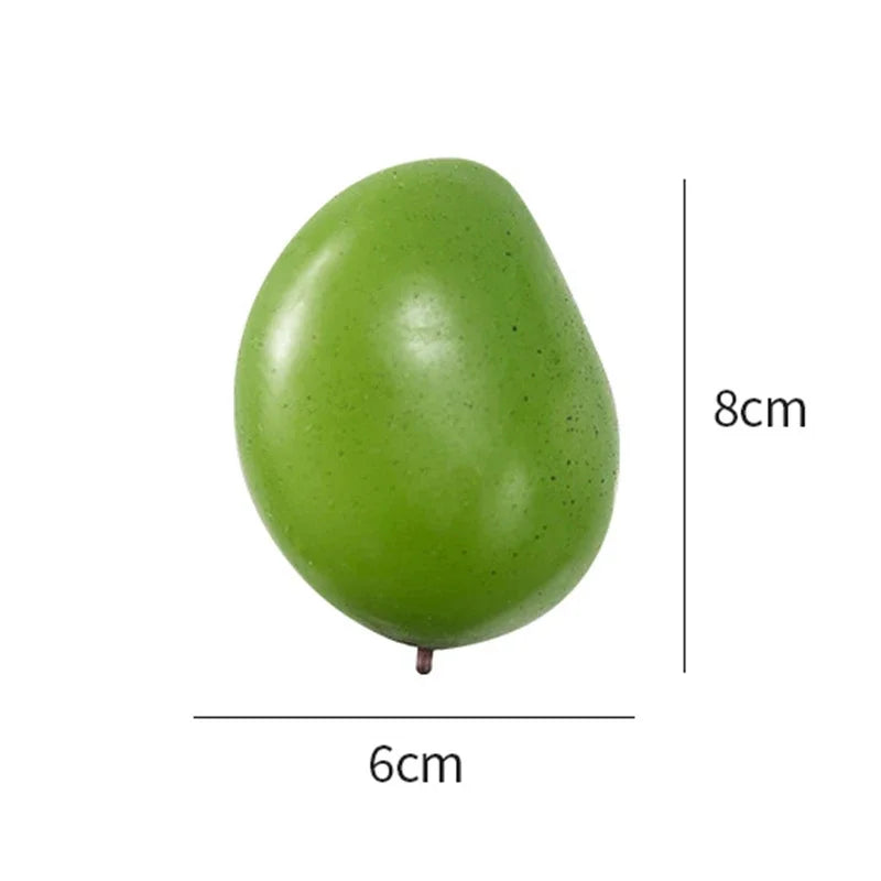 Squishy Toy Color Changing Mango Artificial Mango Pinching Toy Rebound Stress Release Toy Decompression Toy Creative Gifts